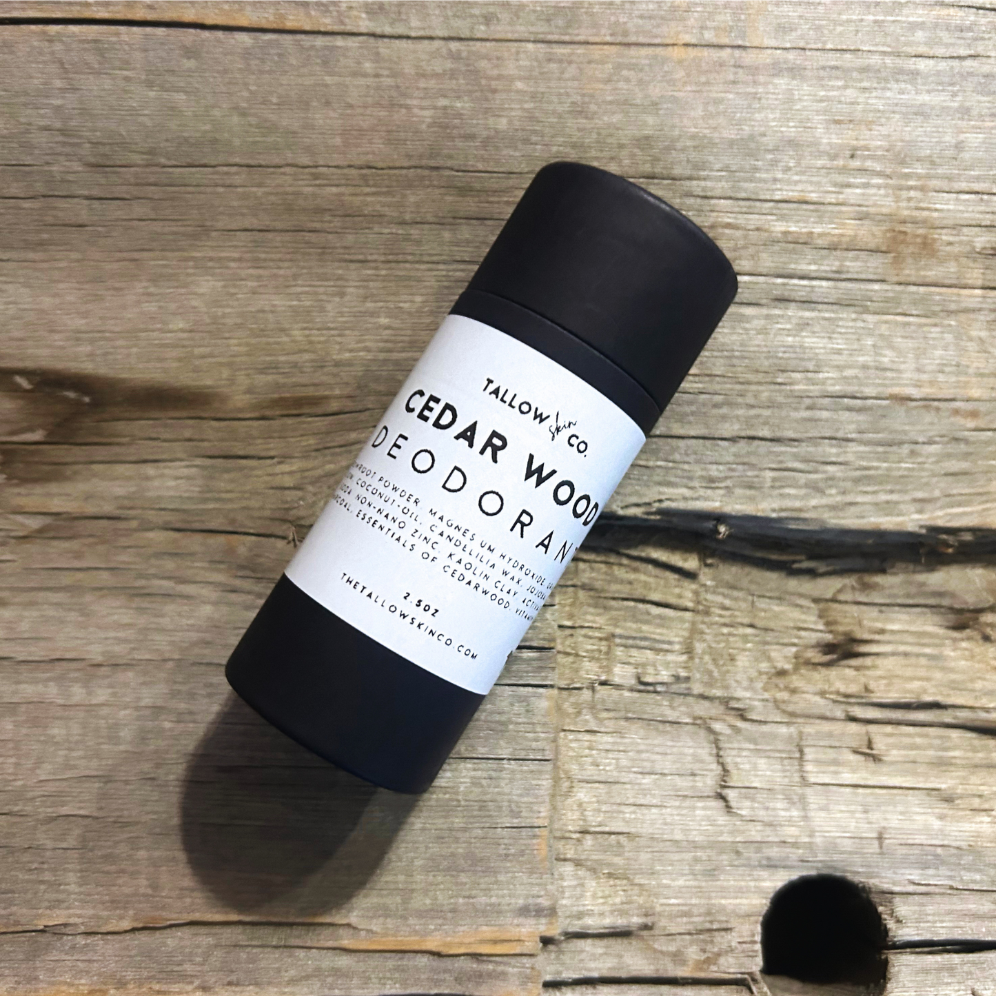 Cedar Tallow Deodorant