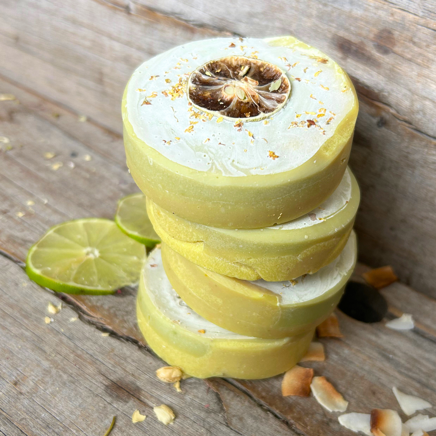 Key Lime Pie |.Tallow Loofah Soap