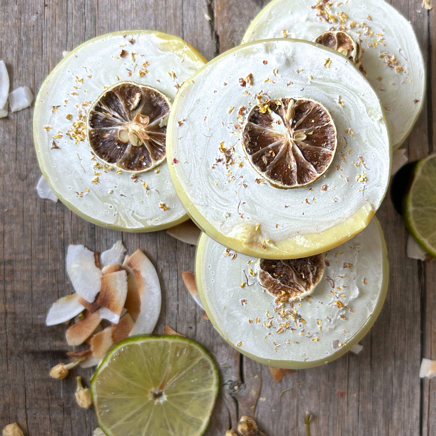 Key Lime Pie |.Tallow Loofah Soap