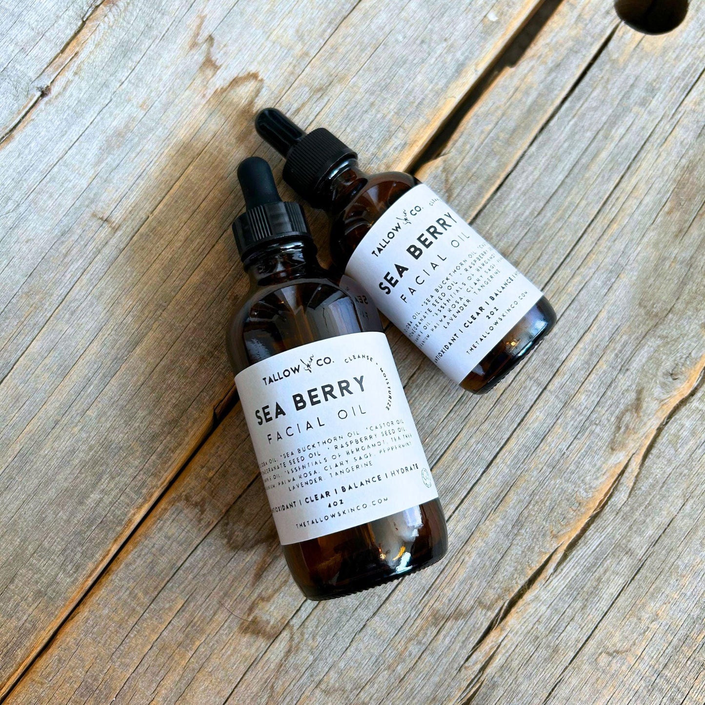 Sea Berry | Facial Oil for Normal/Combo Skin - Tallow Skin Co.