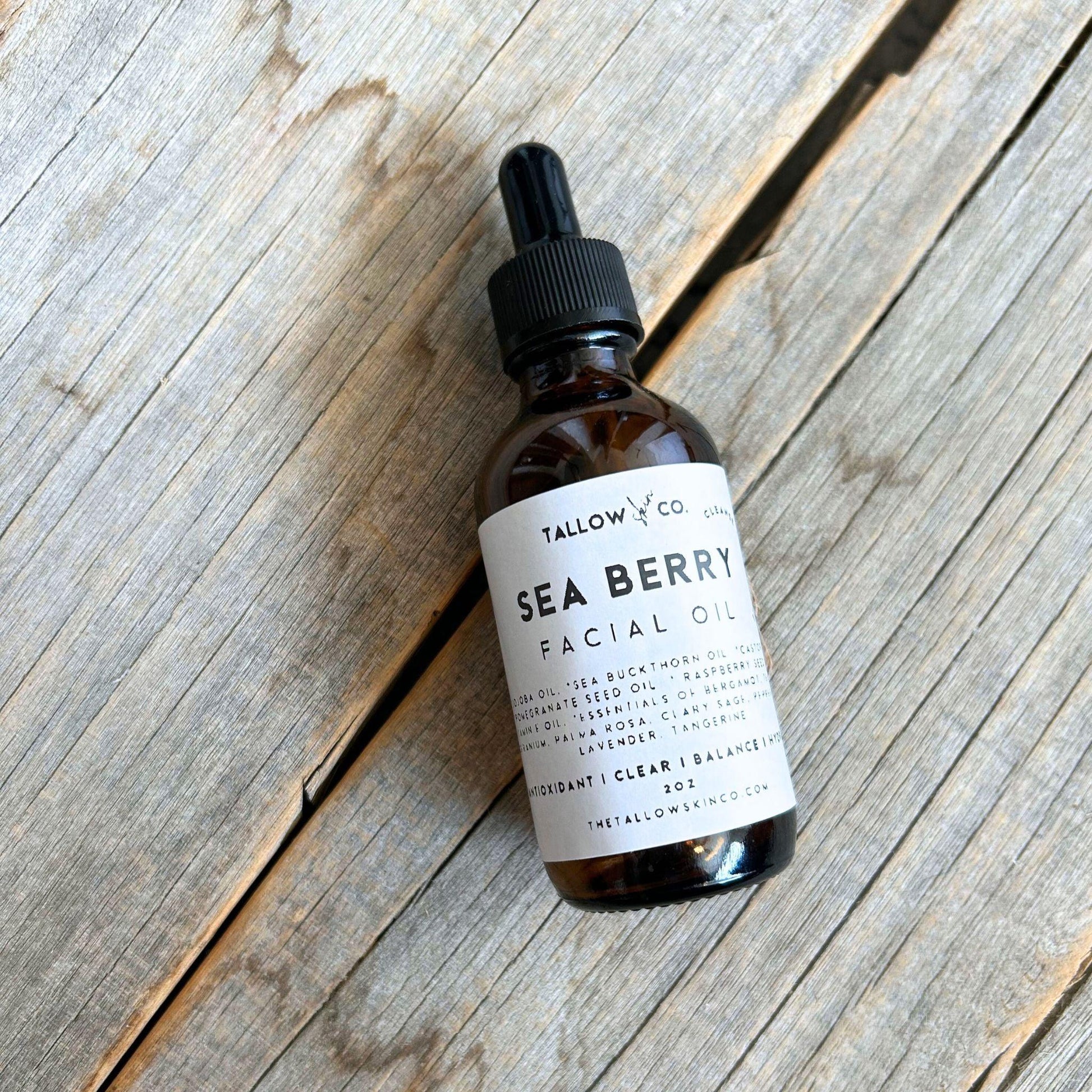 Sea Berry | Facial Oil for Normal/Combo Skin - Tallow Skin Co.